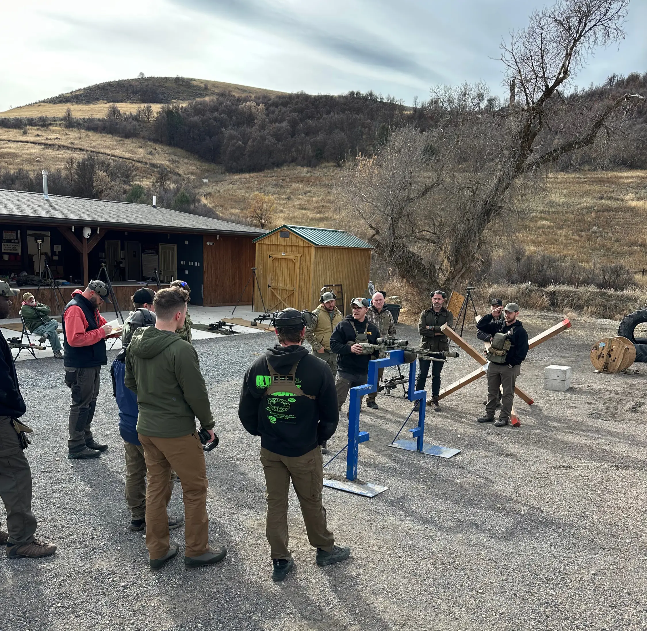 WPPR course briefing at Day Mountain Ranch